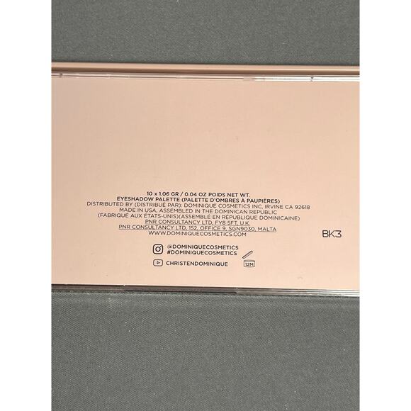 Dominique Cosmetics The Essential Palette Ten Mauvy Neutral EyeShadow New - Picture 8 of 8